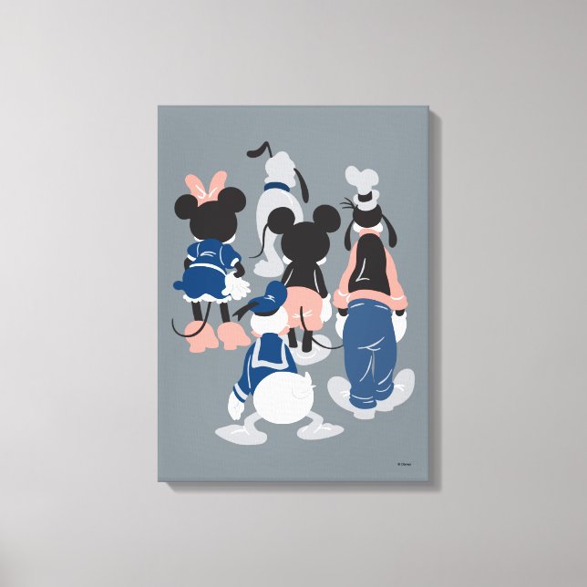 Mickey | Mickey Friend Turns 6 Canvas Print (Front)