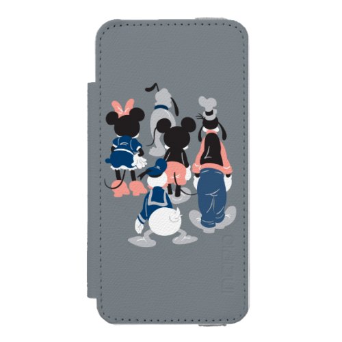 Mickey  Mickey Friend Turns iPhone SE55s Wallet Case