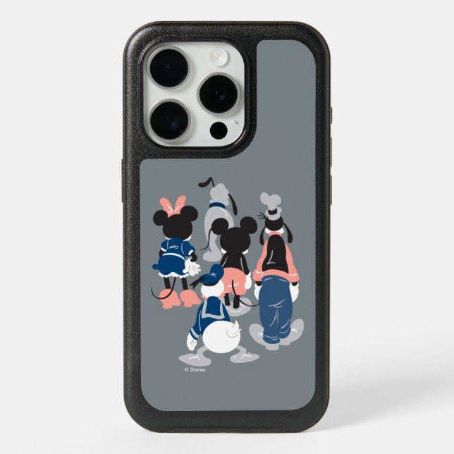 Mickey | Mickey Friend Turns Otterbox iPhone Case (Back)