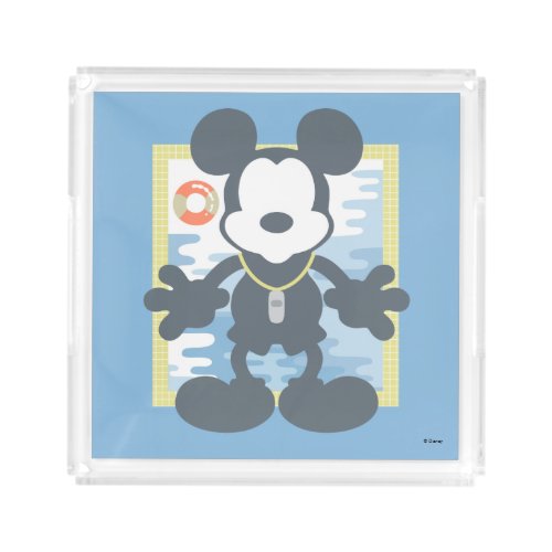 Mickey  Mickey Life Guard Acrylic Tray