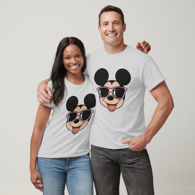 Mickey | Mickey Smiling Sunglasses 3 T-Shirt (Unisex)