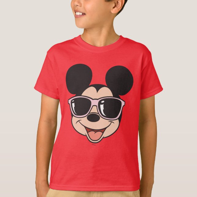 Mickey | Mickey Smiling Sunglasses 3 T-Shirt (Front)