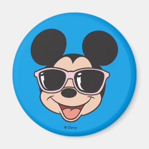 Mickey Mickey Smiling Sunglasses Magnet