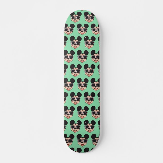 Mickey | Mickey Smiling Sunglasses Skateboard (Front)