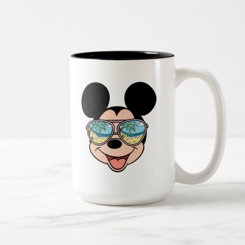 Mickey  Mickey Tropical Sunglasses 2 Two_Tone Coffee Mug