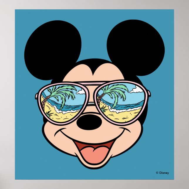 Mickey | Mickey Tropical Sunglasses 4 Poster (Front)