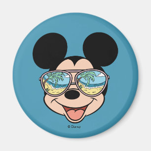 Mickey Mickey Tropical Sunglasses Magnet