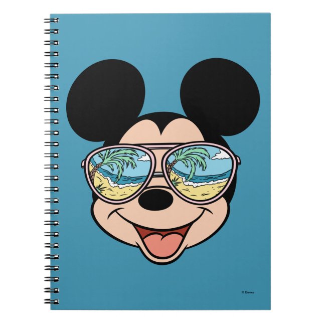 Mickey | Mickey Tropical Sunglasses Notebook (Front)