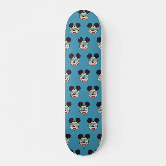 Inschrijven films bedelaar Mickey | Mickey Tropical Sunglasses Skateboard Deck | Zazzle
