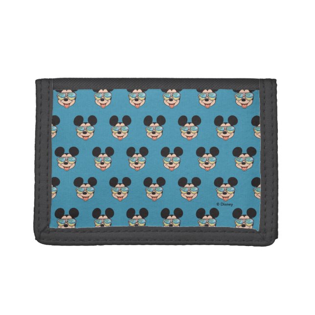 Mickey | Mickey Tropical Sunglasses Trifold Wallet (Front)