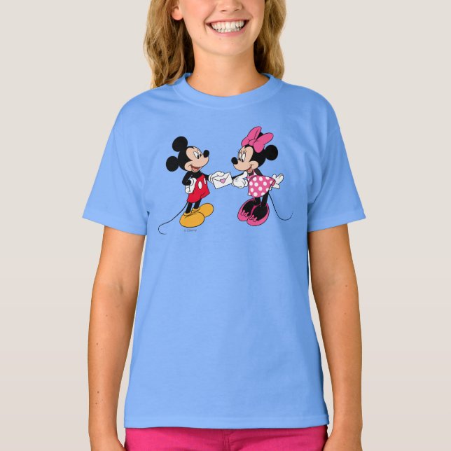 Mickey & Minnie | Be Mine 2 T-Shirt (Front)