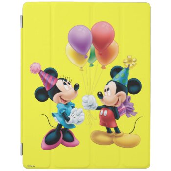 Mickey & Minnie | Birthday Ipad Smart Cover by MickeyAndFriends at Zazzle