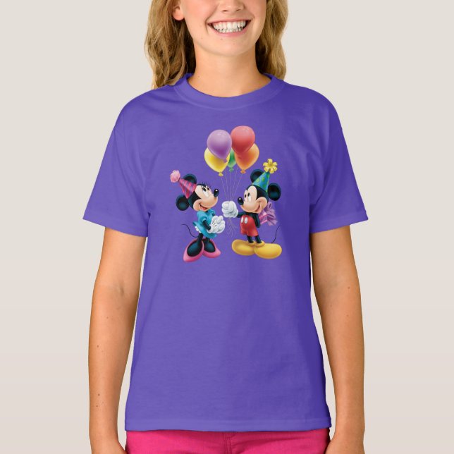 Mickey & Minnie | Birthday T-Shirt (Front)