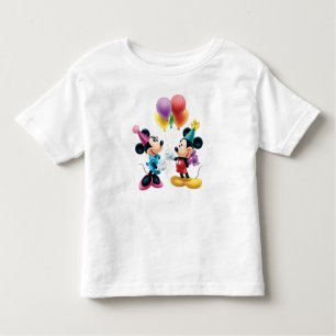 Mickey & Minnie   Birthday Toddler T-shirt