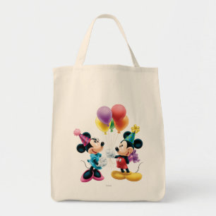 Mickey & Minnie Birthday Tote Bag