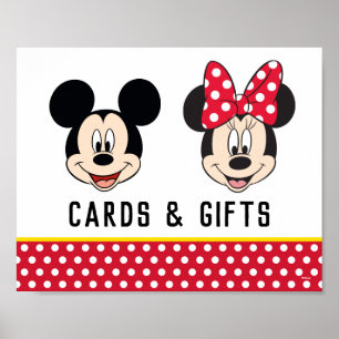 Mickey & Minnie   Boy or Girl - Cards & Gifts Poster
