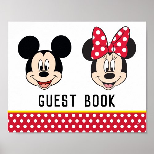 Mickey  Minnie  Boy or Girl _ Guest Book