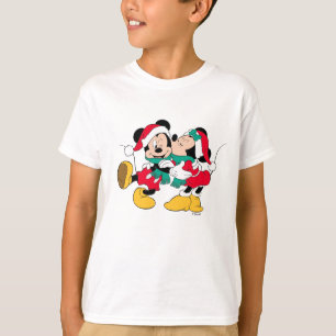 Mickey & Minnie Christmas Kisses T-Shirt