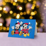 Mickey & Minnie |Christmas Lights Holiday Card