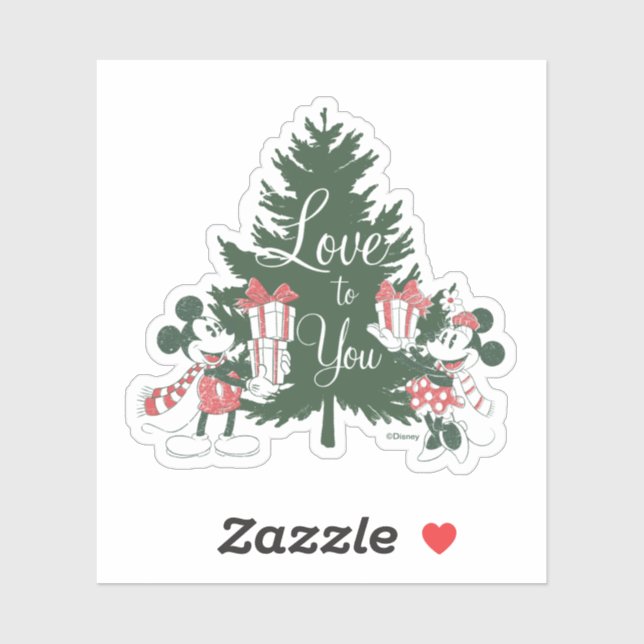 Mickey & Minnie | Christmas Love to You Sticker (Sheet)