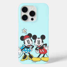 Mickey &amp; Minnie | Classic Pair iPhone 15 Pro Case
