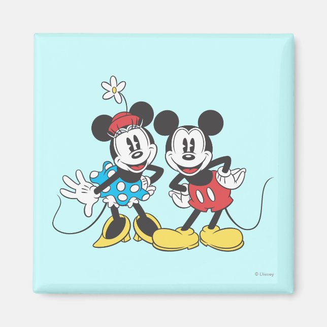 Mickey & Minnie | Classic Pair Magnet (Front)