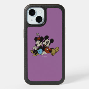 Mickey & Minnie Classic Pair Sitting iPhone 15 Case