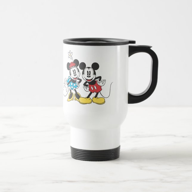 Mickey & Minnie | Classic Pair Travel Mug (Right)