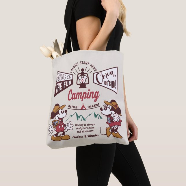 Mickey & Minnie | C'mon Let's Go! Tote Bag (Close Up)