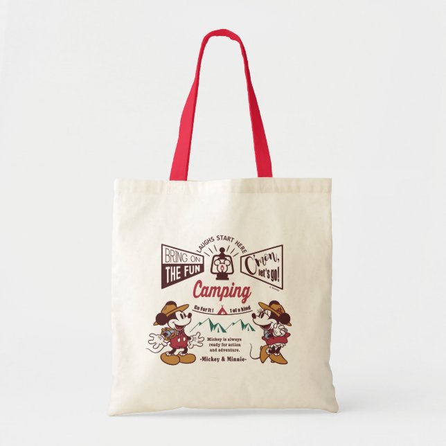 Mickey & Minnie | C'mon Let's Go! Tote Bag (Front)