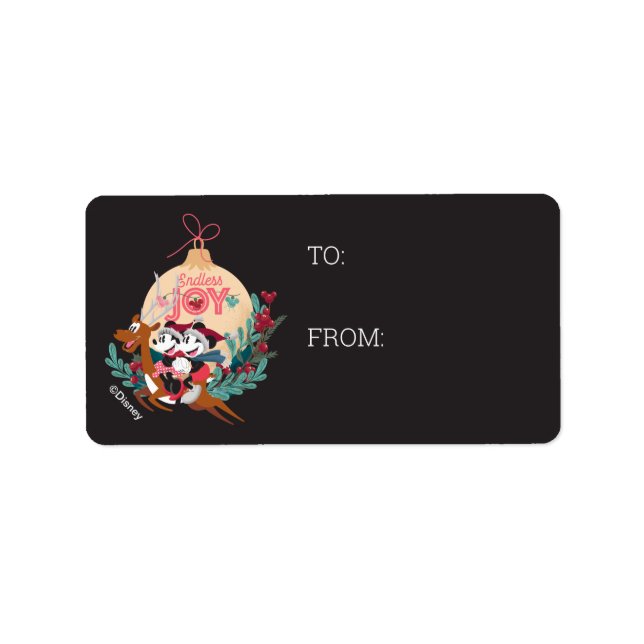Mickey & Minnie | Endless Joy Label (Front)