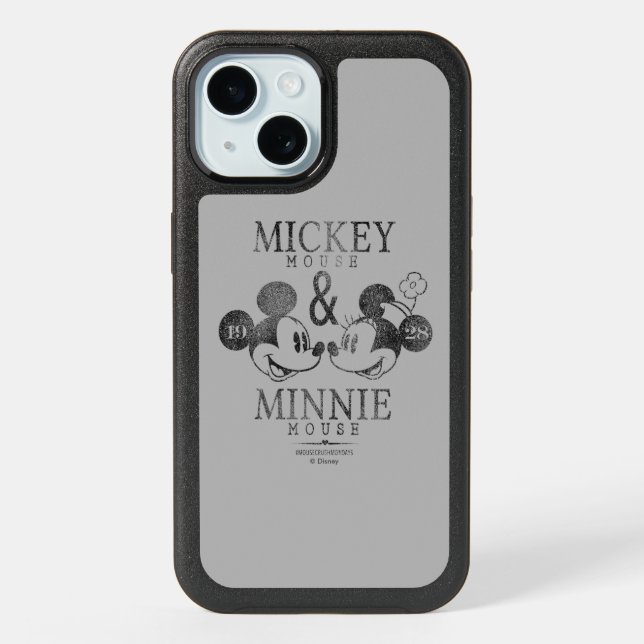 Mickey & Minnie | Est. 1928 iPhone 15 Case (Back)