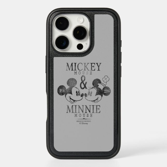 Mickey & Minnie | Est. 1928 Otterbox iPhone Case (Back)
