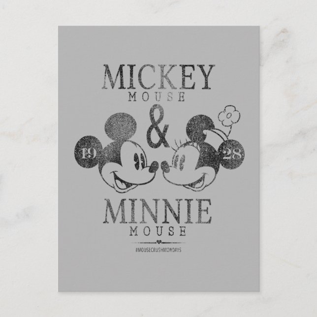 Mickey & Minnie | Est. 1928 Postcard (Front)
