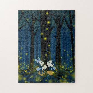 Mickey & Minnie Firefly Forest Jigsaw Puzzle