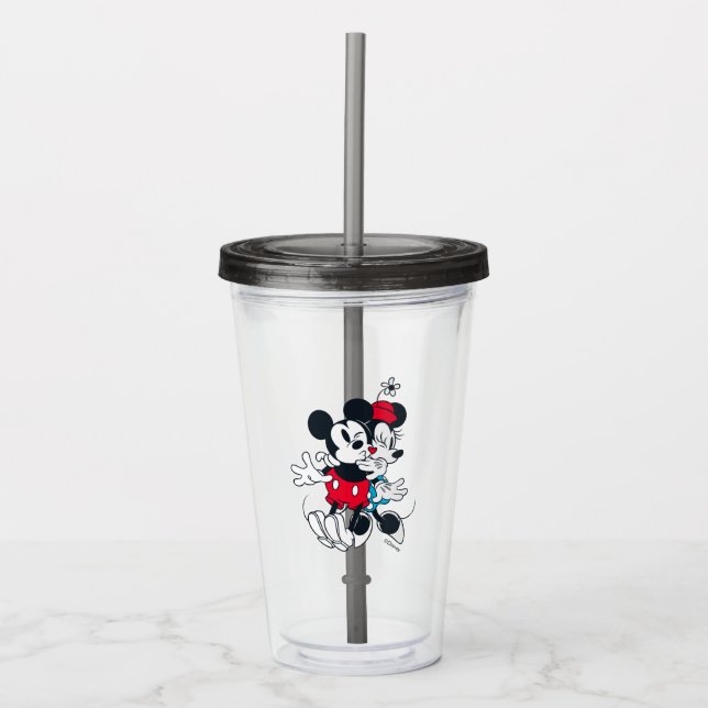 Mickey & Minnie | Forever Love Acrylic Tumbler (Front)