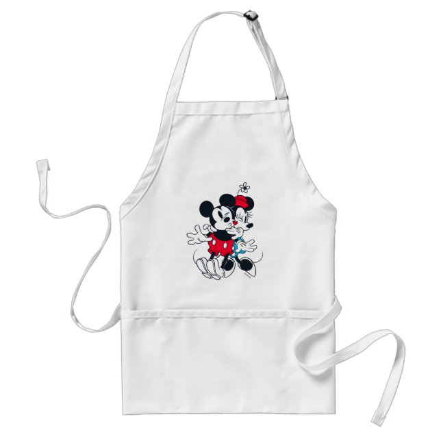 Mickey & Minnie | Forever Love Adult Apron (Front)