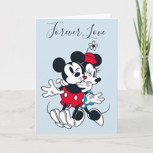 Mickey  Minnie  Forever Love Card