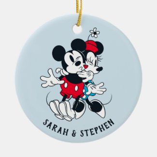 Mickey & Minnie | Forever Love Ceramic Ornament