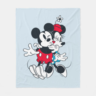 Mickey & Minnie | Forever Love Fleece Blanket