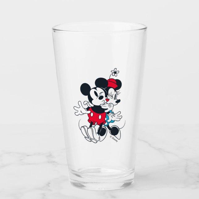 Mickey & Minnie | Forever Love Glass (Front)