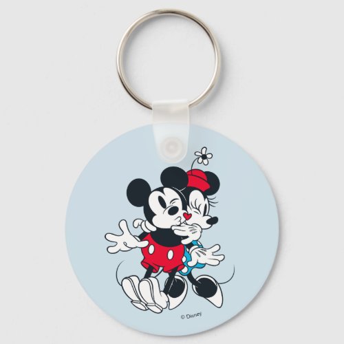Mickey  Minnie  Forever Love Keychain