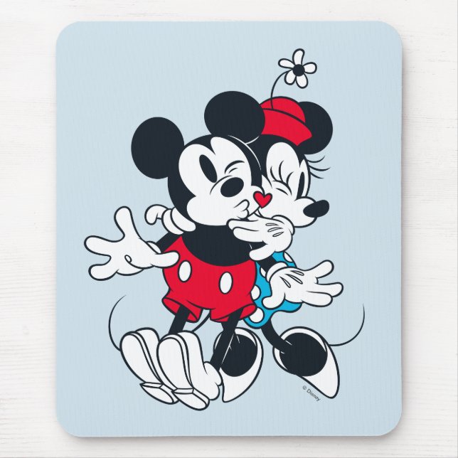 Mickey & Minnie | Forever Love Mouse Pad (Front)
