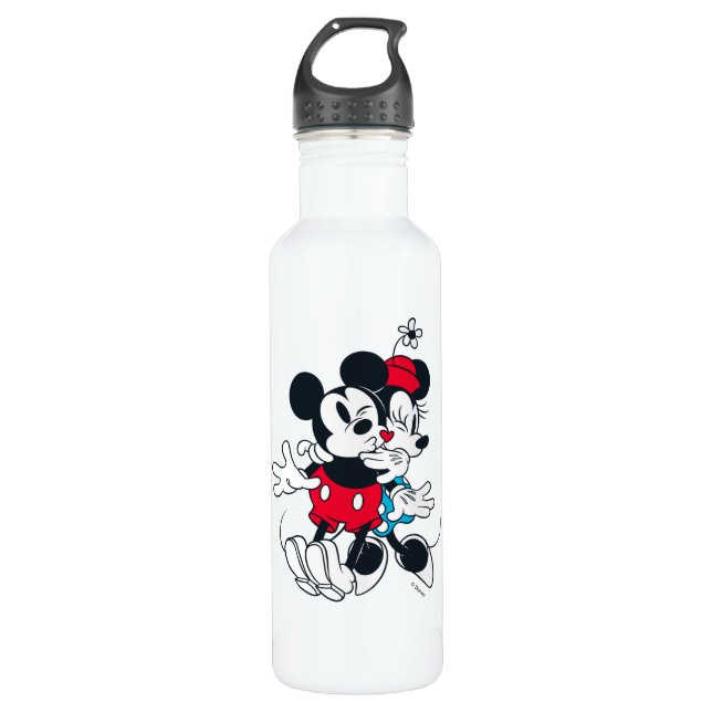 Mickey & Minnie | Forever Love Stainless Steel Water Bottle (Front)