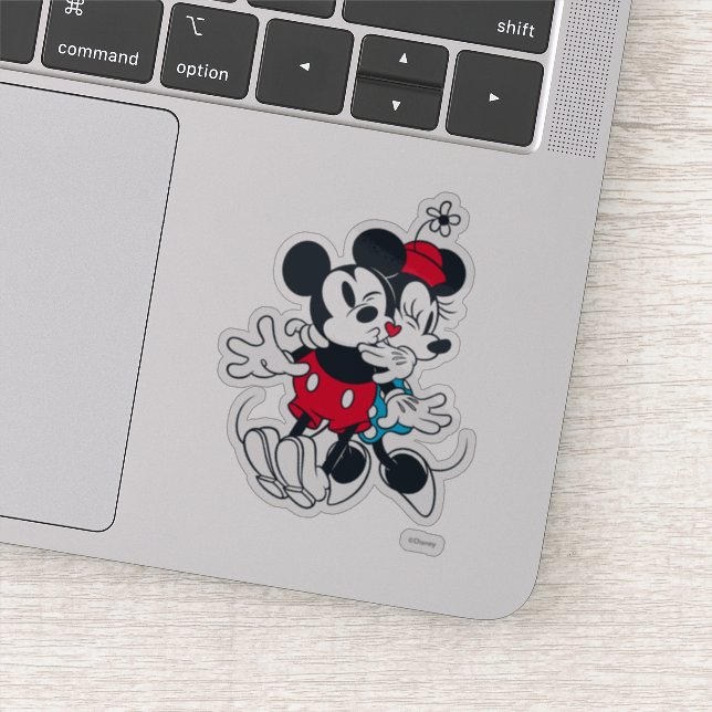 Mickey & Minnie | Forever Love Sticker (Detail)