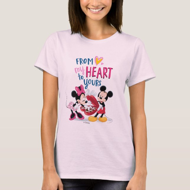 Mickey & Minnie | From My Heart to Yours T-Shirt (Front)