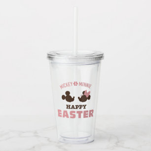 Mickey & Minnie   Happy Easter Acrylic Tumbler