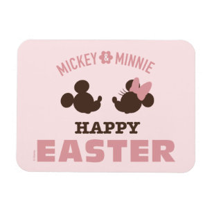 Mickey & Minnie Happy Easter Magnet