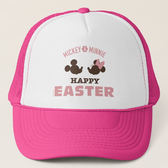 Mickey & Minnie | Happy Easter Trucker Hat (Front)