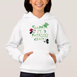 Mickey & Minnie Happy St. Patrick's Day Hoodie